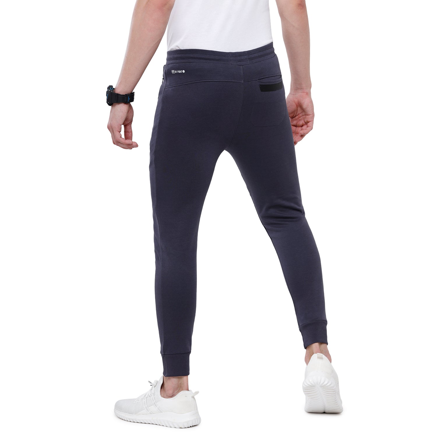 Wholesale White Moon Solid Men Track Pants Anthra 1 Pc – Tradyl